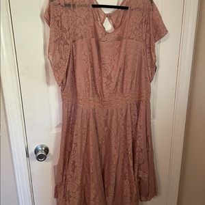 Torrid Lace Blush Dress